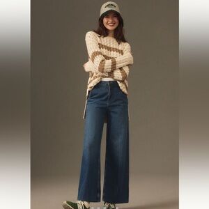 Anthropologie Pilcro Longline Stitch Sweater